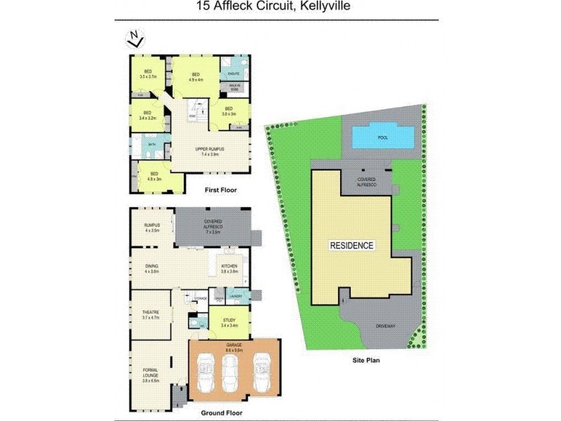Kellyville NSW 2155 Floorplan