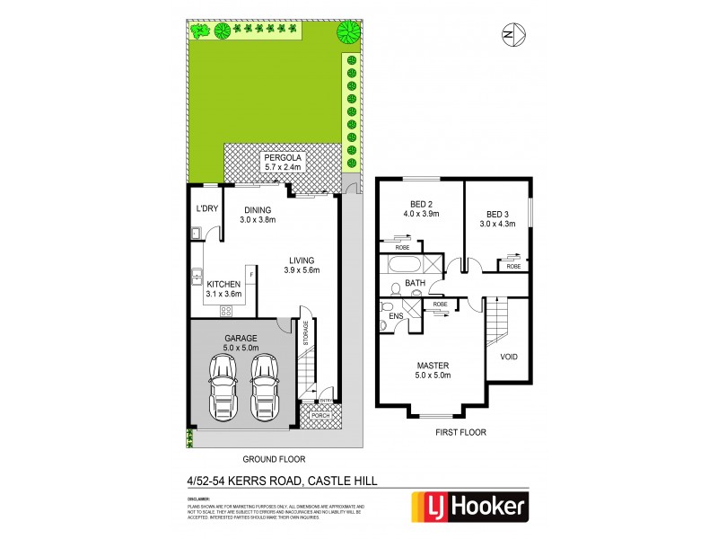 4/52-54 Kerrs Road, Castle Hill NSW 2154 Floorplan