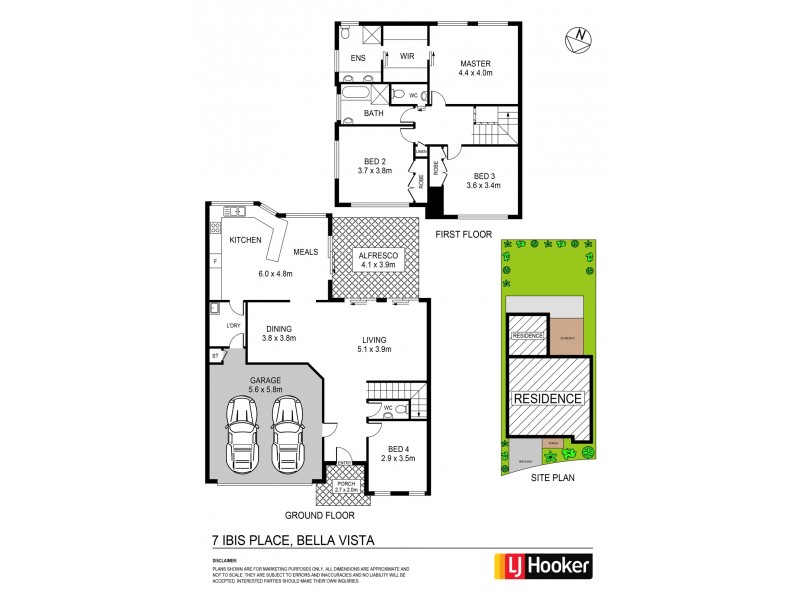 7 Ibis Place, Bella Vista NSW 2153 Floorplan