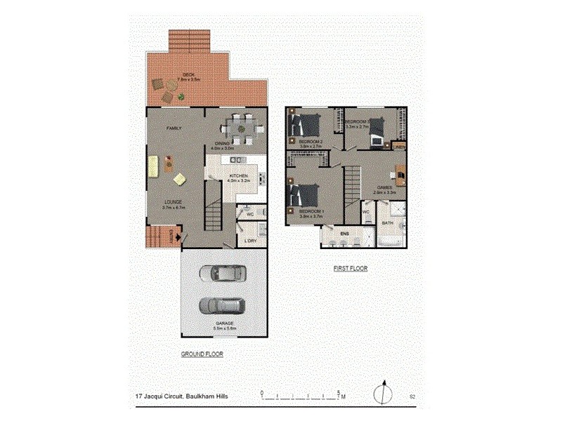 17 Jacqui Circuit, Baulkham Hills NSW 2153 Floorplan