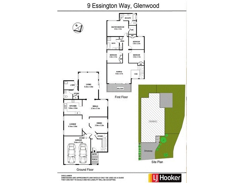 9 Essington Way, Glenwood NSW 2768 Floorplan