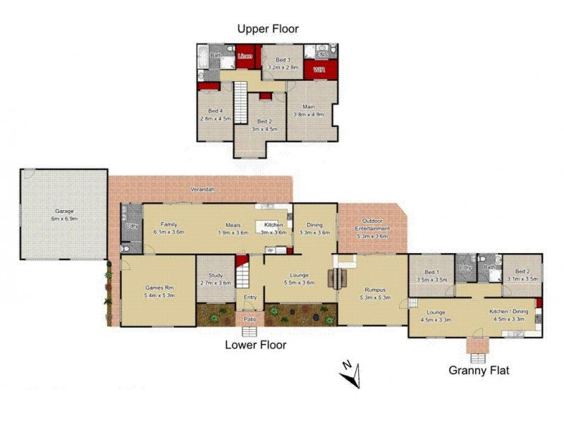 134 Annangrove Rd, Annangrove NSW 2156 Floorplan