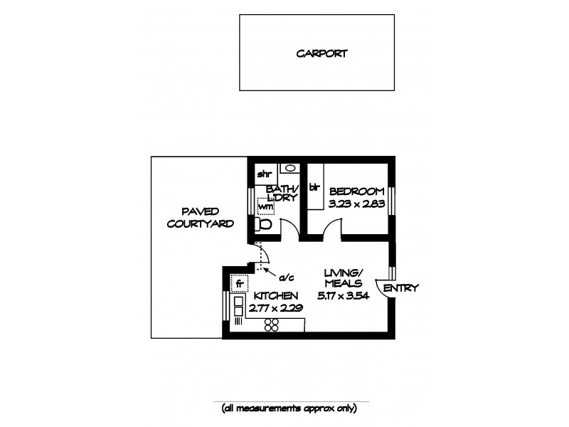 3/12 HOWARD STREET, Collinswood SA 5081 Floorplan
