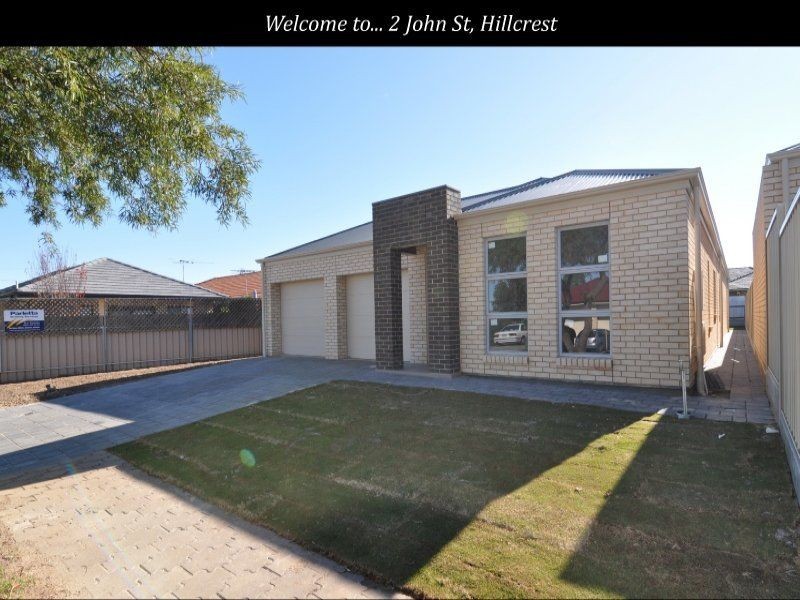 2 JOHN STREET, Hillcrest SA 5086