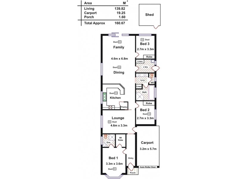 3 Jackaroo Crescent, Walkley Heights SA 5098 Floorplan