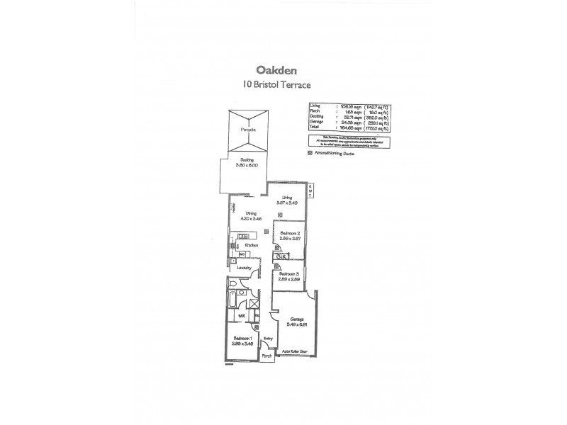 10 Bristol Terrace, Oakden SA 5086 Floorplan