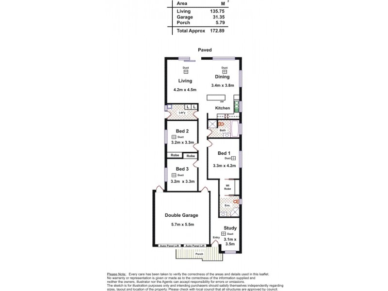 6 Hartman Avenue, Felixstow SA 5070 Floorplan