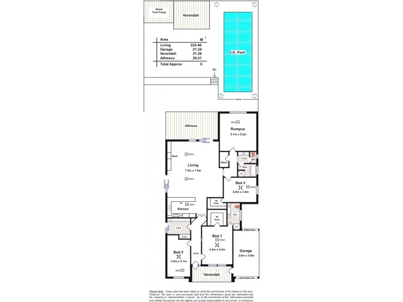 70 Kent Avenue, Clearview SA 5085 Floorplan