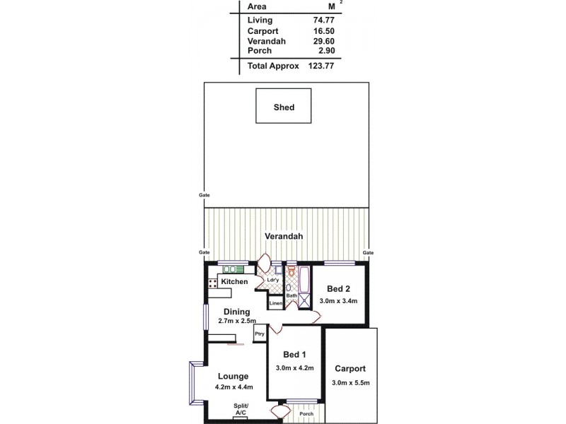 8/41 Cardigan Avenue, Felixstow SA 5070 Floorplan