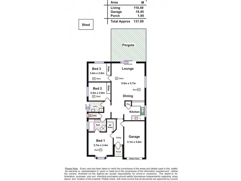 27 Coker Street, Ferryden Park SA 5010 Floorplan