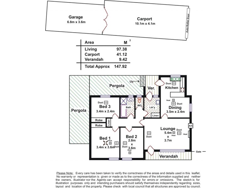 5 Nadine Crescent, Ingle Farm SA 5098 Floorplan