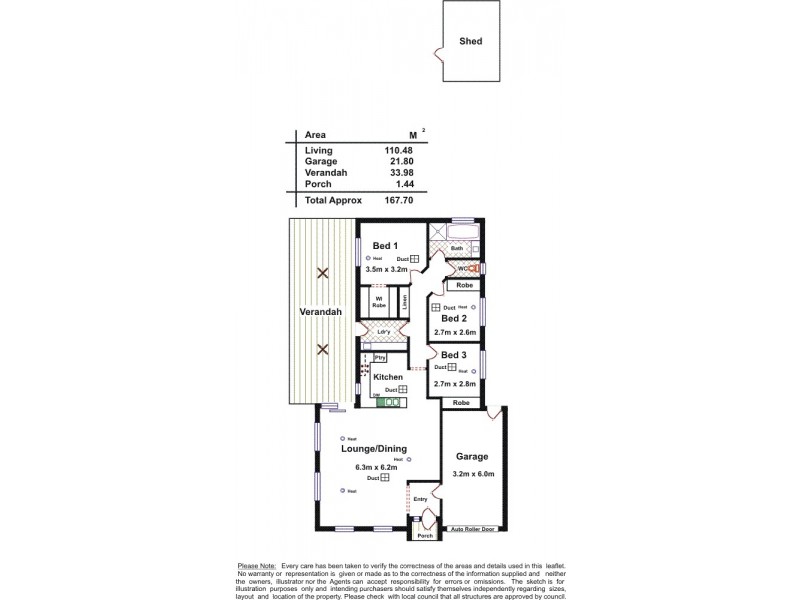 24 Kentia Drive, Para Hills West SA 5096 Floorplan