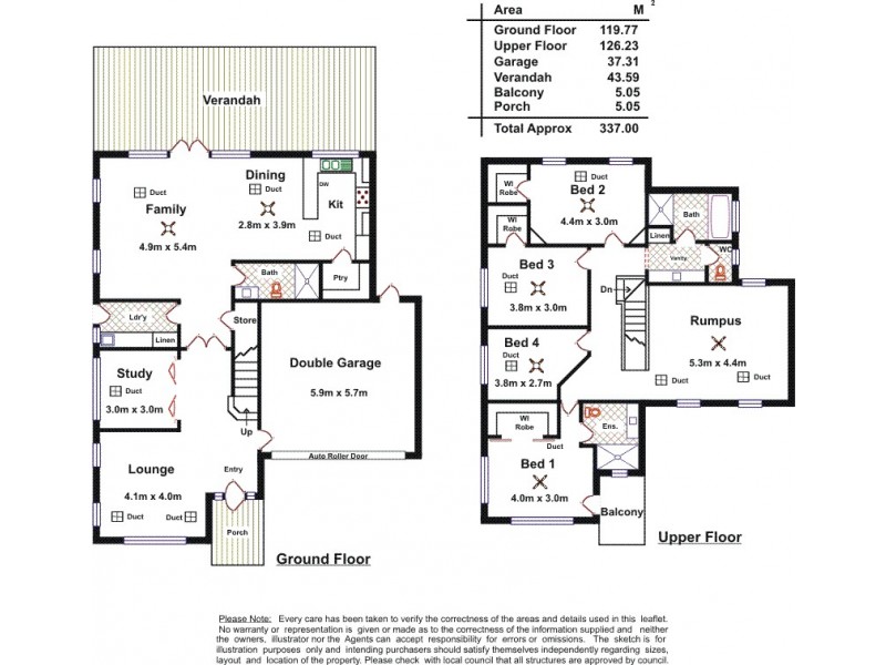 24 Adeline Street, Mawson Lakes SA 5095 Floorplan