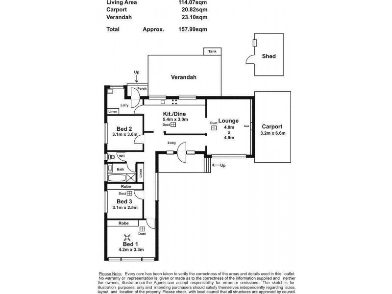 57 Milne Road, Ingle Farm SA 5098 Floorplan