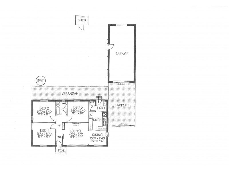 30 Elinga Avenue, Ingle Farm SA 5098 Floorplan