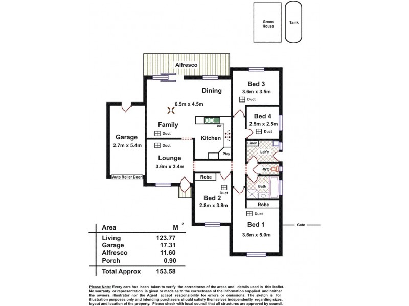 17 Beatty Avenue, Hillcrest SA 5086 Floorplan