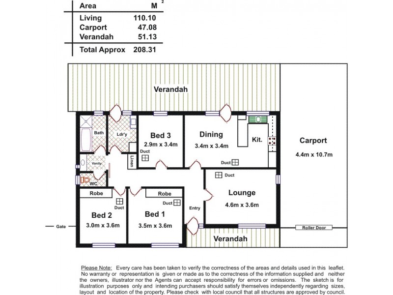 15 Hibiscus Court, Parafield Gardens SA 5107 Floorplan