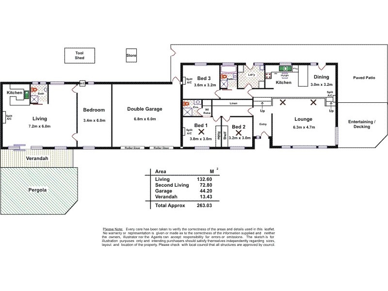 5 Rosebud Grove, Dernancourt SA 5075 Floorplan