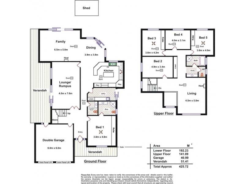 30 Mercedes Drive, Holden Hill SA 5088 Floorplan