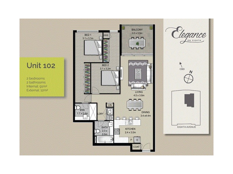 36-38 Eighth Avenue, Coorparoo QLD 4151 Floorplan