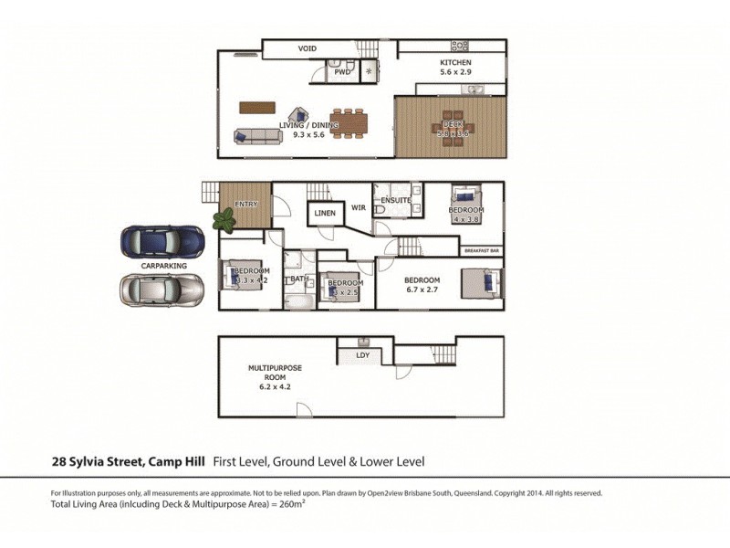28 Sylvia Street, Camp Hill QLD 4152 Floorplan
