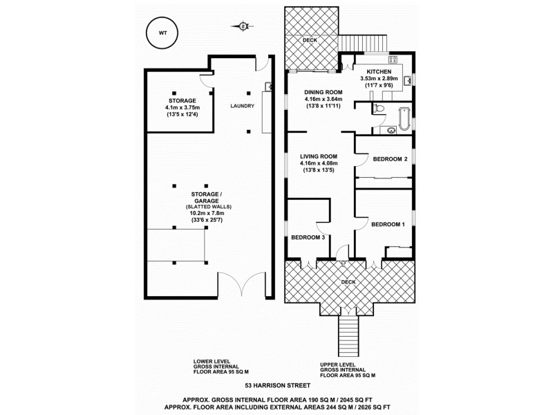 53 Harrison Street, Bulimba QLD 4171 Floorplan