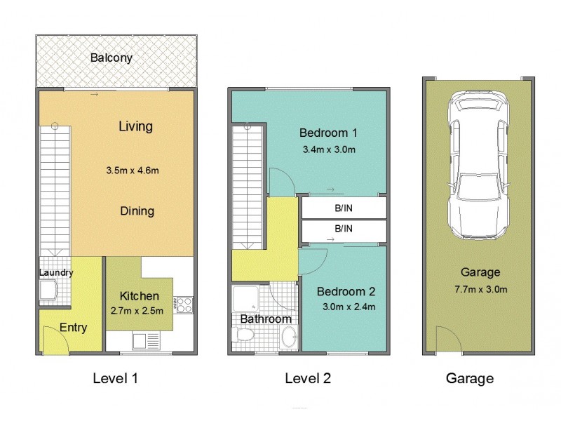 6/38 Clarendon Street, East Brisbane QLD 4169 Floorplan