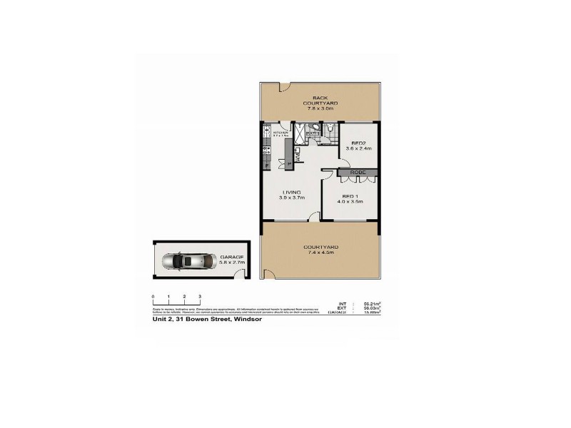 2/31 Bowen Street, Windsor QLD 4030 Floorplan