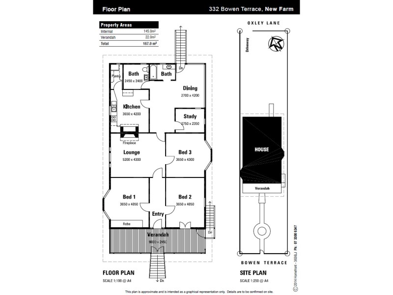 332 Bowen Terrace, New Farm QLD 4005 Floorplan