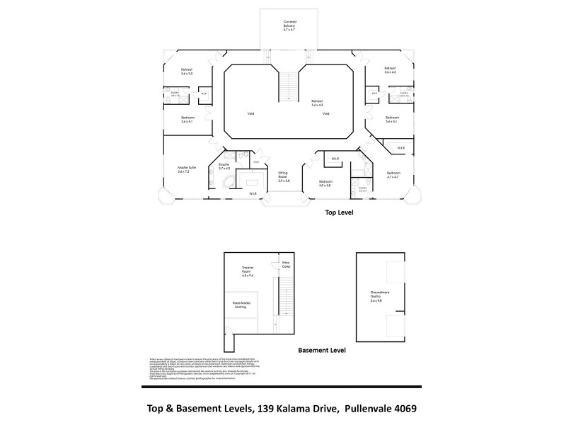 139 Kamala Drive, Pullenvale QLD 4069 Floorplan