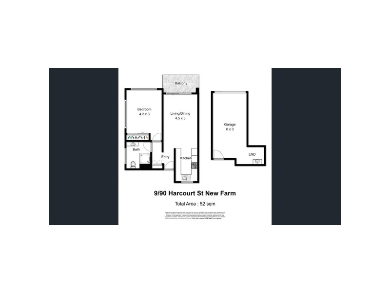 9/90 Harcourt Street, New Farm QLD 4005 Floorplan