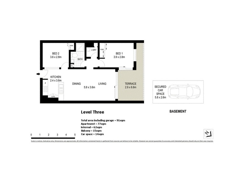732/1000 Ann Street, Fortitude Valley QLD 4006 Floorplan