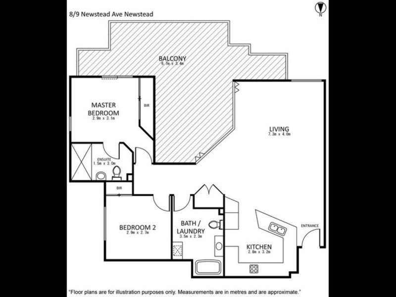 8/9 Newstead Avenue, Newstead QLD 4006