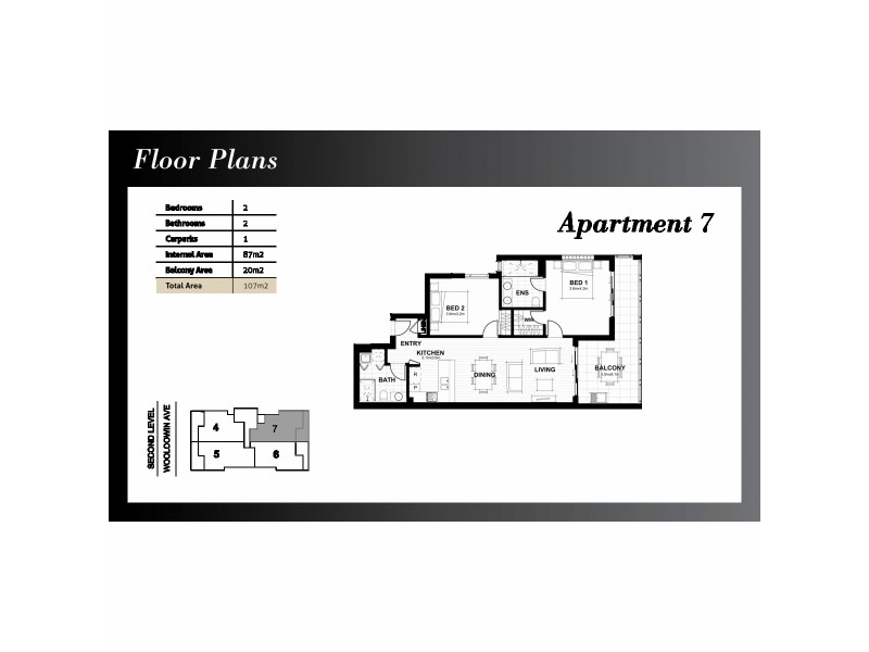 7/25 Wooloowin Avenue, Wooloowin QLD 4030 Floorplan