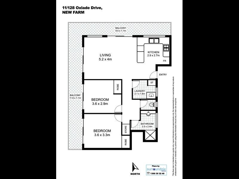 11/128 Oxlade Drive, New Farm QLD 4005