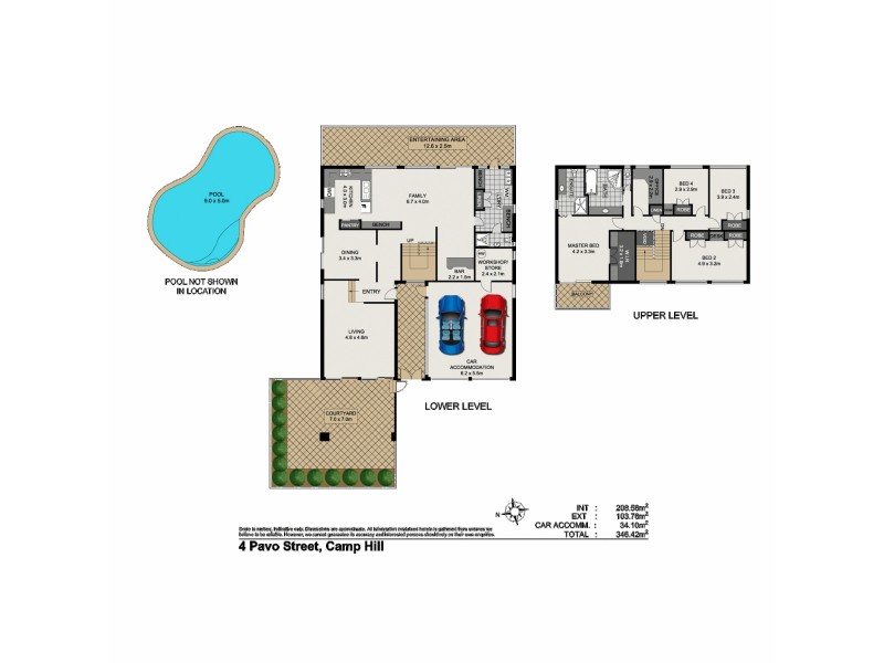 4 Pavo Street, Camp Hill QLD 4152 Floorplan