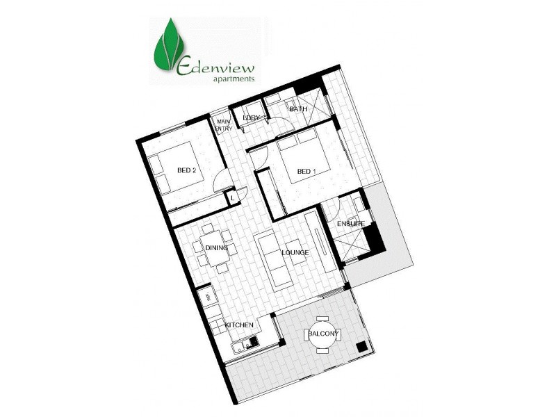 215/23 Robinson Place, Kelvin Grove QLD 4059 Floorplan