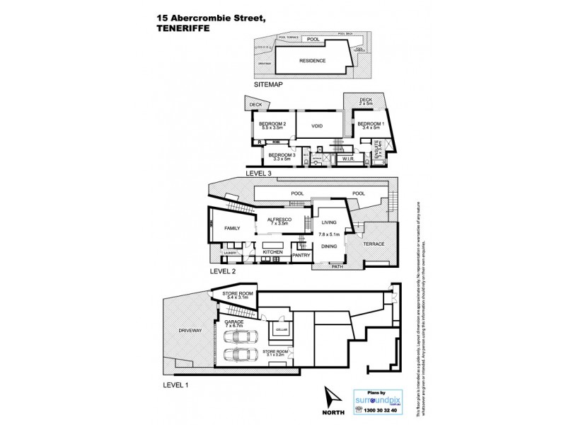 15 Abercrombie Street, Teneriffe QLD 4005 Floorplan