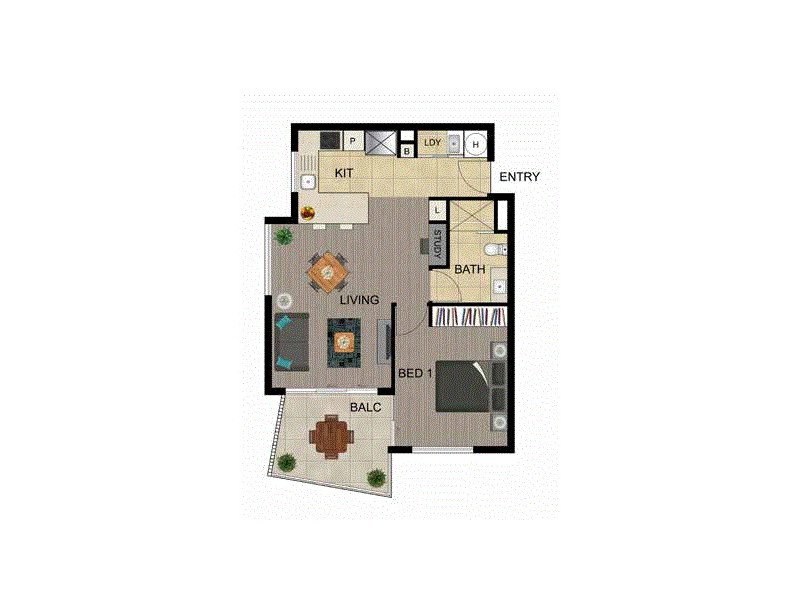 501/92 Sixth Avenue, Maroochydore QLD 4558 Floorplan