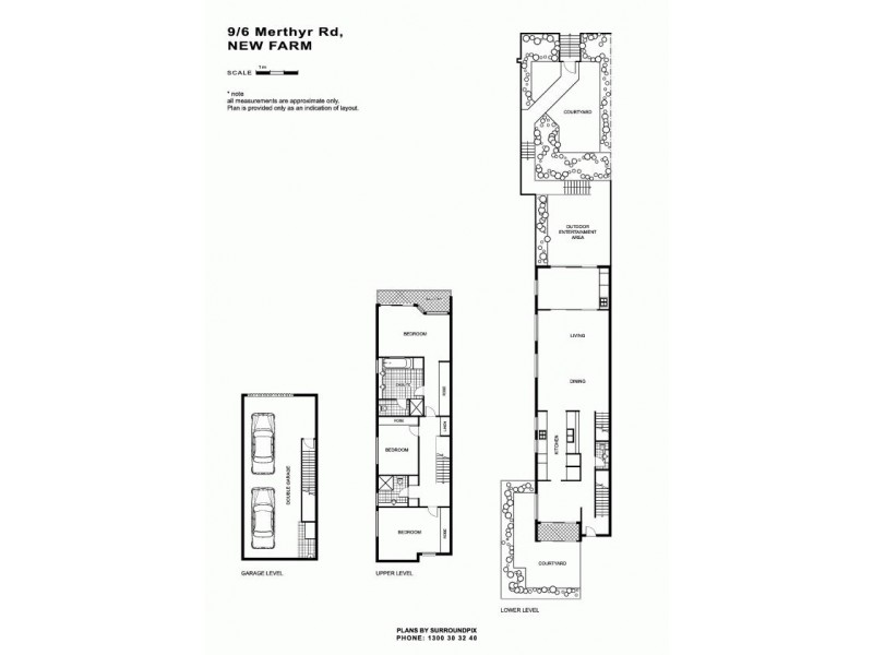 9/6 Merthyr Road, New Farm QLD 4005 Floorplan