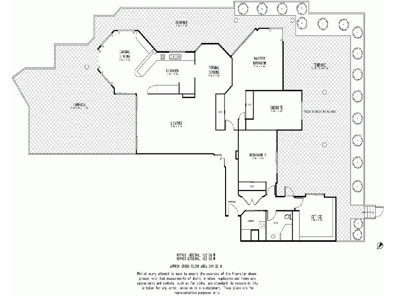107/53b Newstead Terrace, Newstead QLD 4006 Floorplan