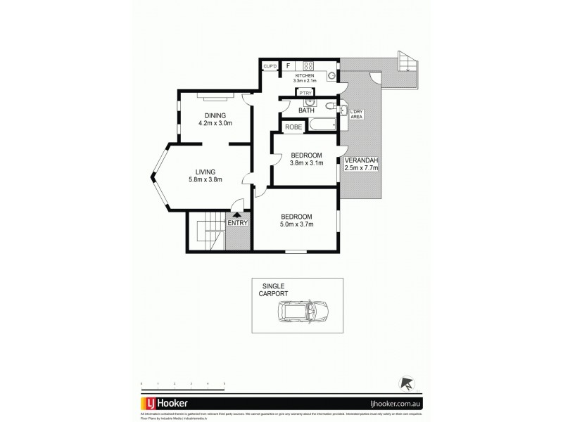 9/995 Brunswick Street, New Farm QLD 4005 Floorplan