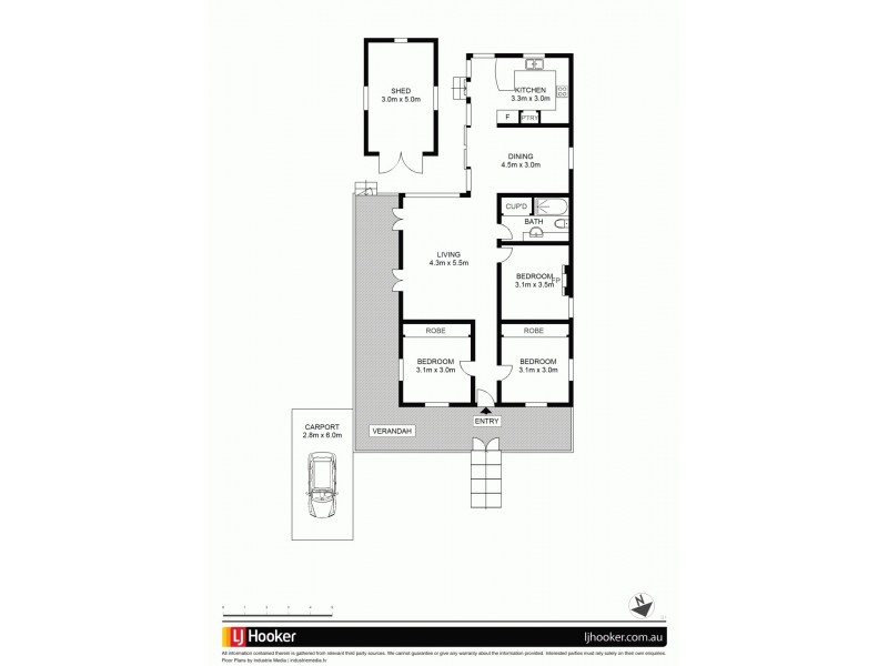 20 Byram Street, New Farm QLD 4005 Floorplan