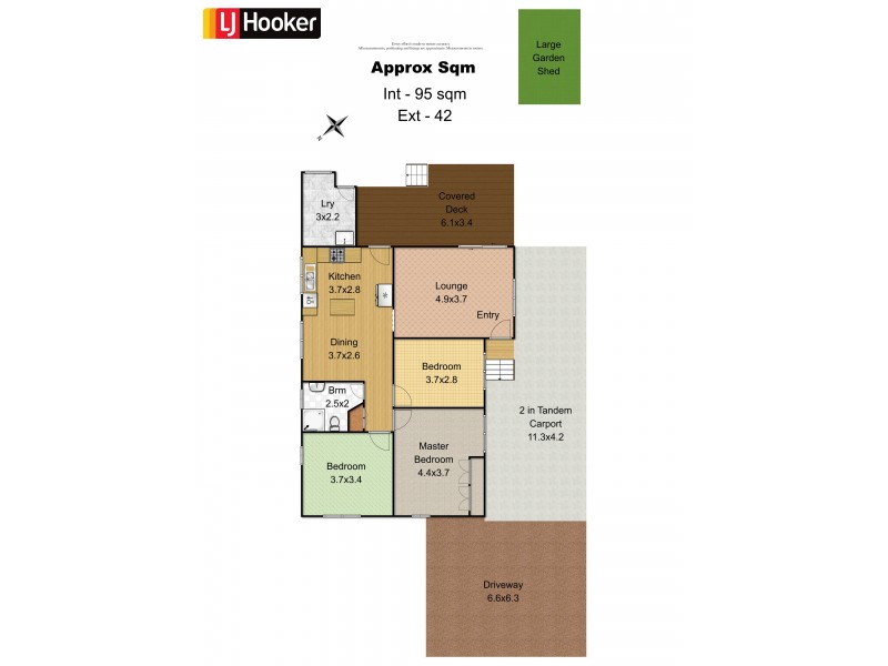 61 Canterbury Street, Mount Gravatt East QLD 4122 Floorplan