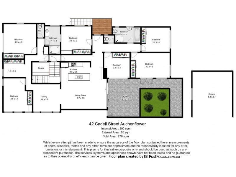42 Cadell Street, Auchenflower QLD 4066 Floorplan
