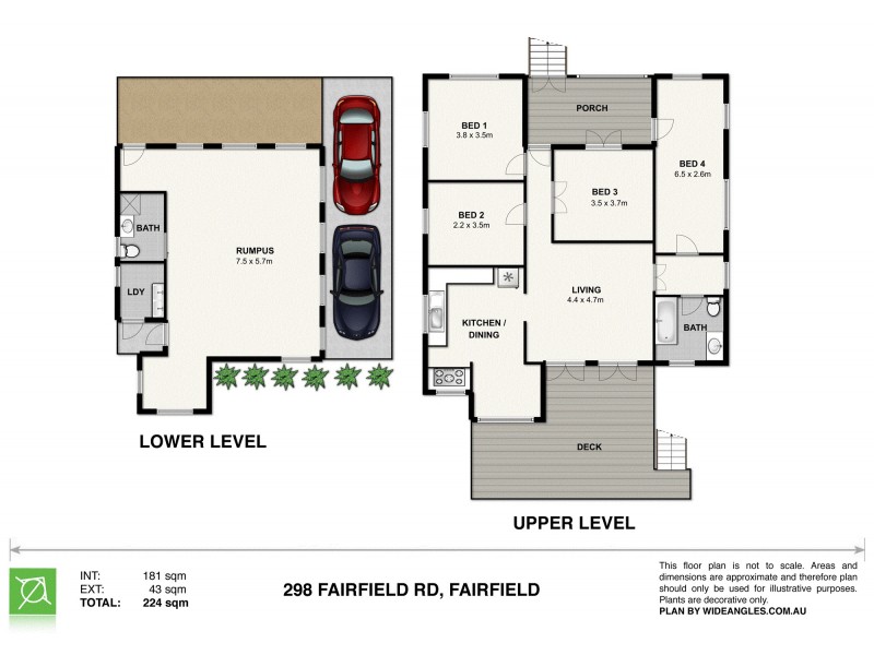 298 Fairfield Road, Yeronga QLD 4104 Floorplan