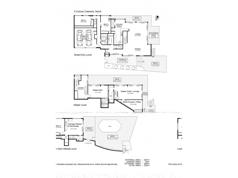 3 Comus Crescent, Ascot QLD 4007 Floorplan