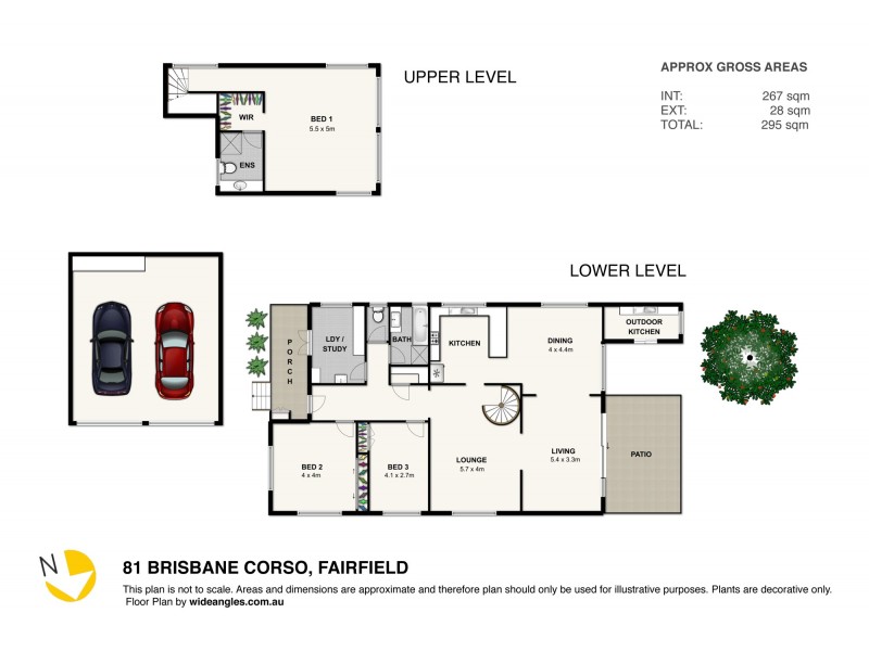 81 Brisbane Corso, Fairfield QLD 4103 Floorplan