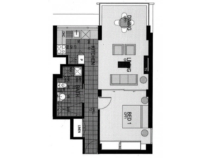 247/79 Moray Street, New Farm QLD 4005 Floorplan
