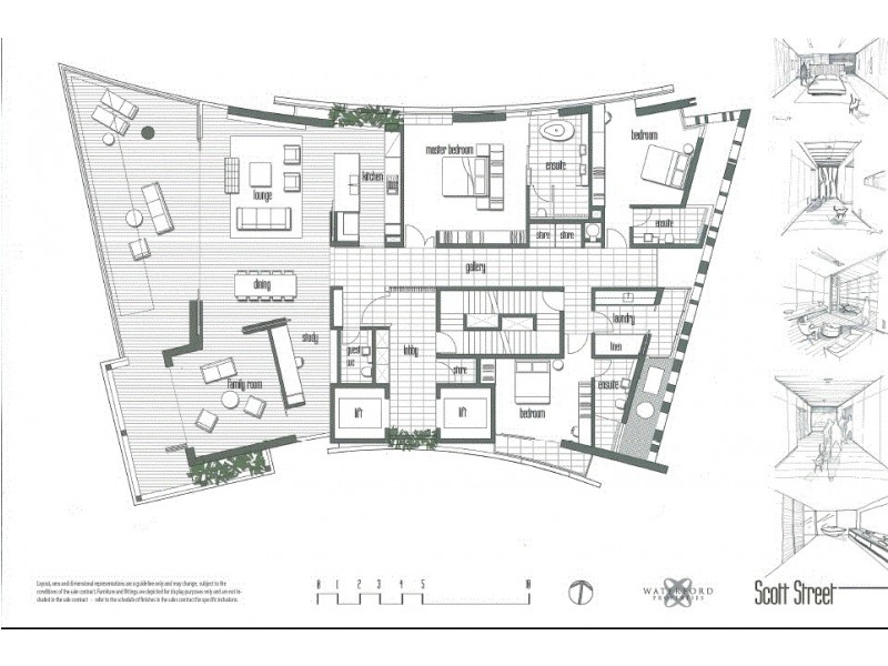 102/1 Scott Street, Kangaroo Point QLD 4169 Floorplan